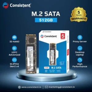 CONSISTENT 512GB SSD M.2 SATA