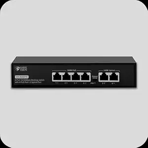 Hawk vision 4 Port POE , HV-X402-PS PoE Network Switch - Image 2