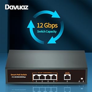 HAWK VISION 4 PORT GIGA DESKTOP SWITCH - Image 2