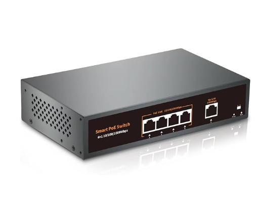 HAWK VISION 4 PORT GIGA DESKTOP SWITCH