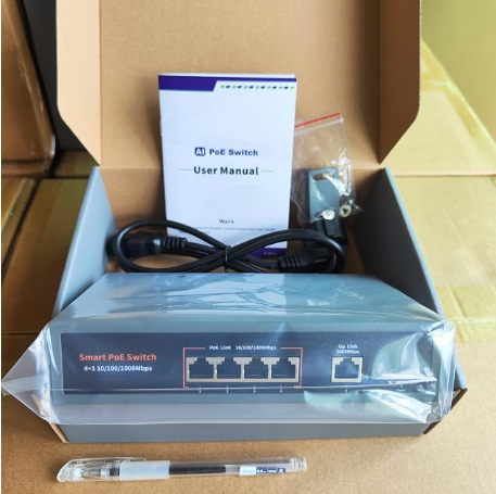 HAWK VISION 4 PORT GIGA DESKTOP SWITCH - Image 3