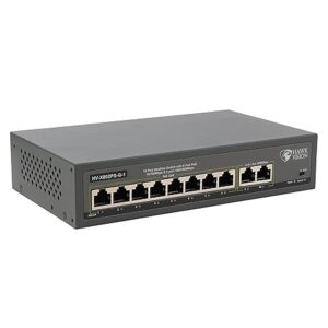 HAWKVISION 8 Port POE Switch (HV-X802PS)