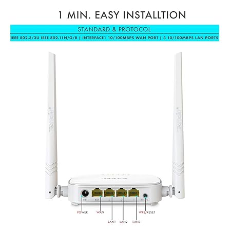 TENDA-N301 N300 WiFi Easy Setup Router - Image 2
