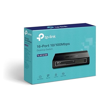 TP-Link 16 Port 10/100Mbps Fast Ethernet Switch