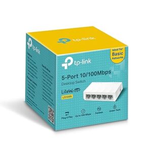 TP LINK 5-PORT 10/100MBPS DESKTOP SWITCH