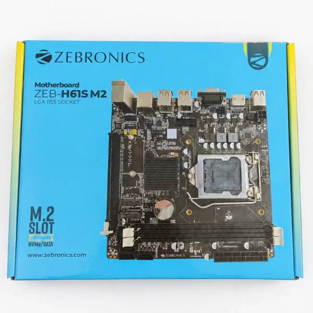 ZEBRONICS H61M2 MOTHERBOARD