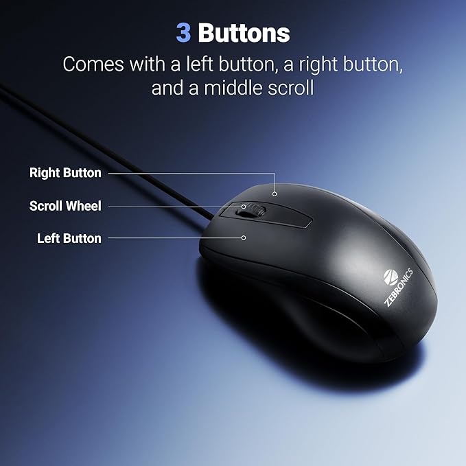 ZEBRONICS WIRED MOUSE - Image 4