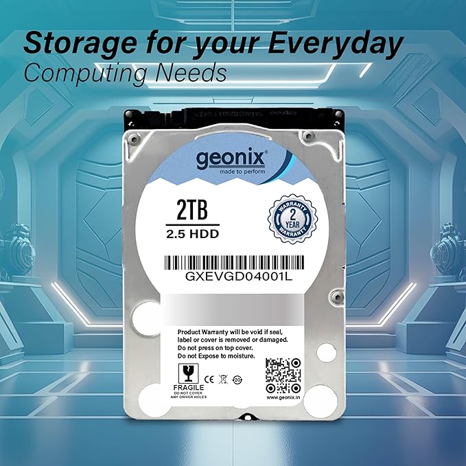 GEONIX 2TB Laptop Hard Drive Desktop