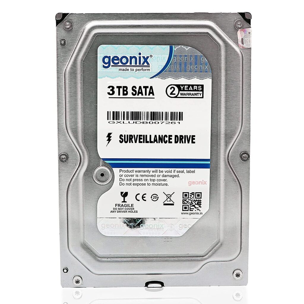 Geonix 3 TB SATA Hard Drive